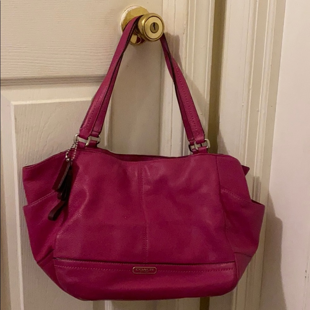 Coach hand bag